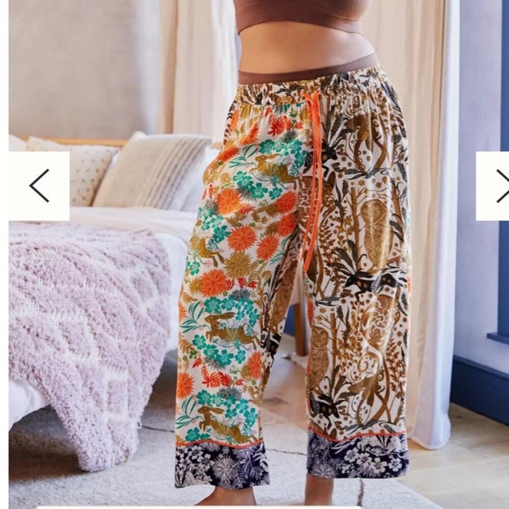 Anthropologie flannel sleep trousers size M - Picture 8 of 11
